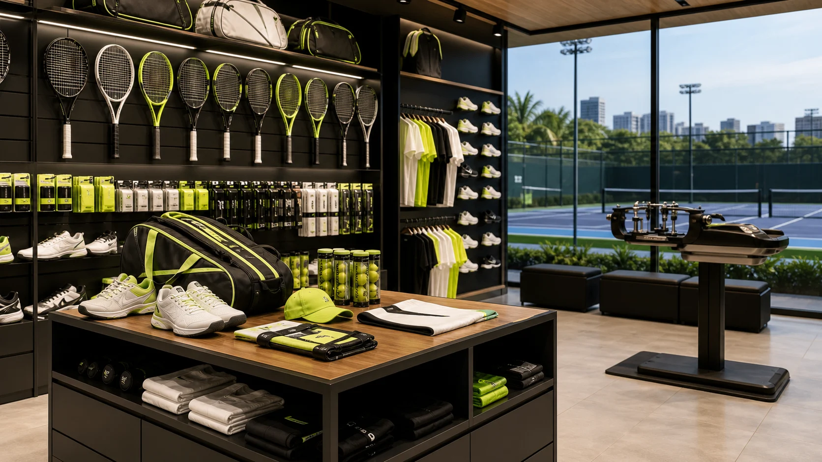 Pro Shop do HB Tennis Center